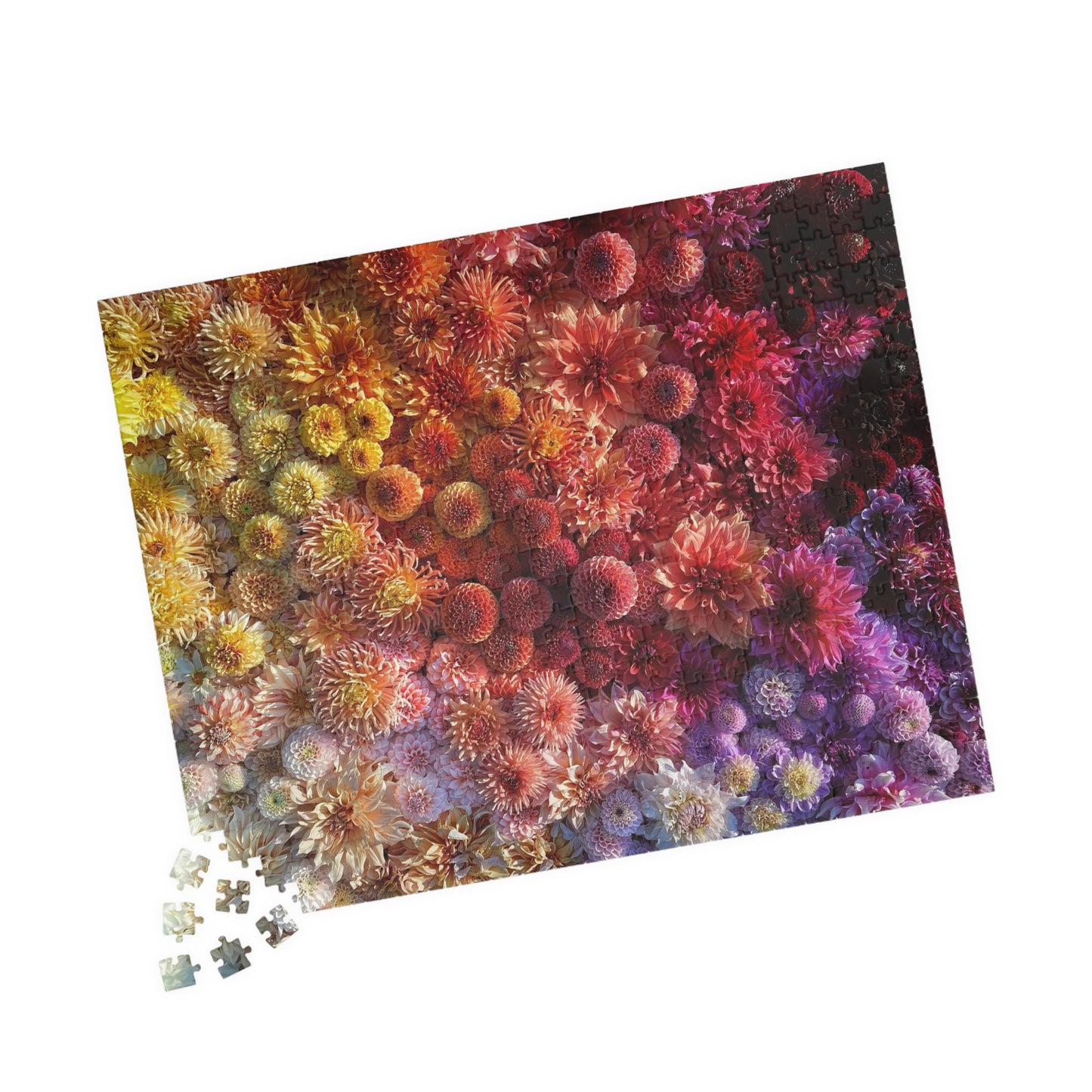 Bonny Blooms Dahlia Puzzle (110, 252, 520, 1014-piece)