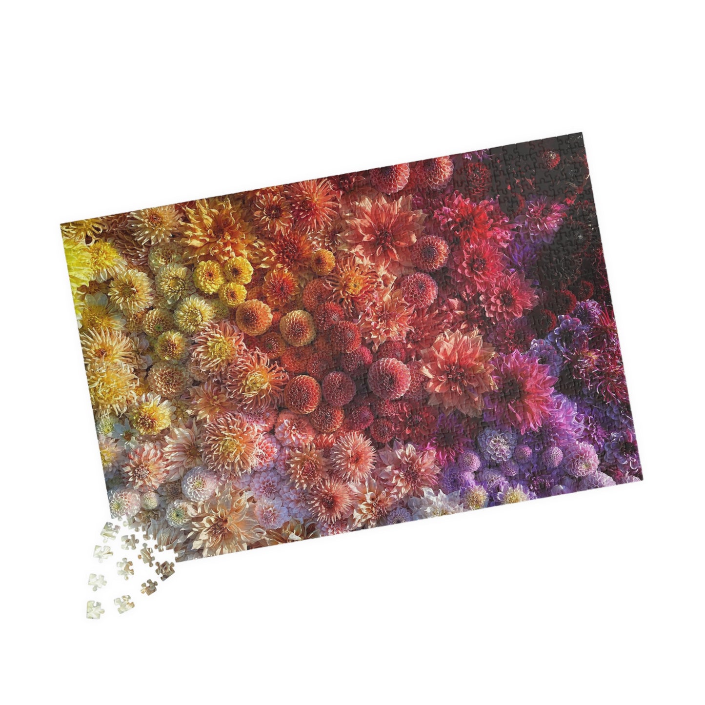 Bonny Blooms Dahlia Puzzle (110, 252, 520, 1014-piece)